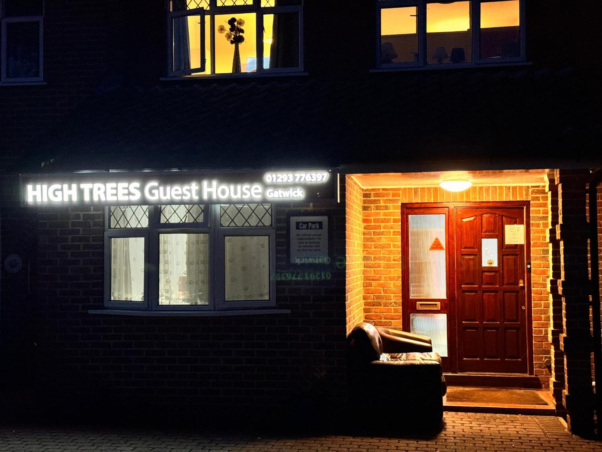 High Trees Guest House Gatwick Horley Kültér fotó