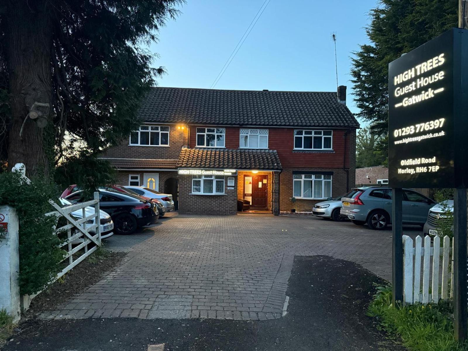 High Trees Guest House Gatwick Horley Kültér fotó